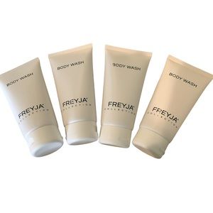 Freyja Collection NEW Luxurious Spa Body Wash Four (4) Tubes 2.70 Fl Oz Ea